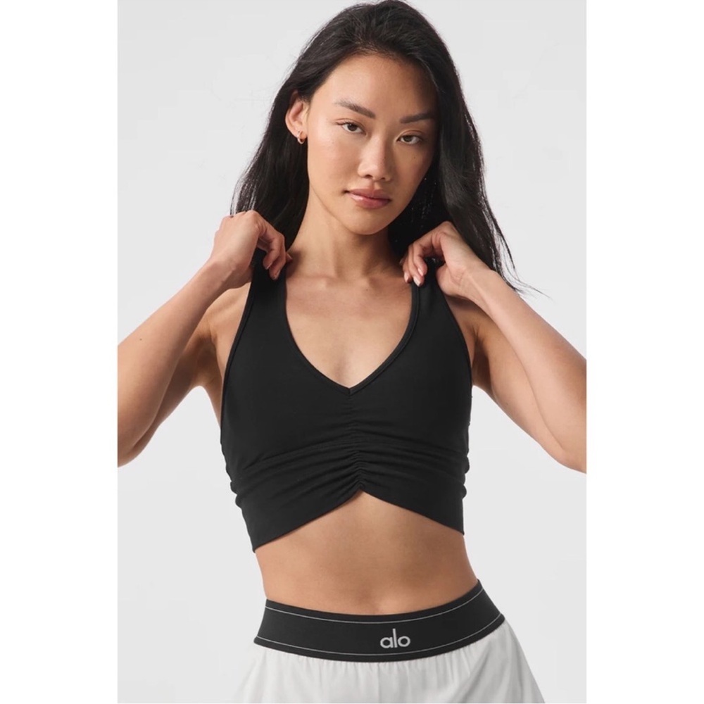 Alo Wild Things Bra NWT black